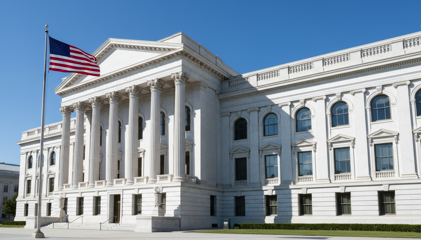 Prédio de banco central em Washington