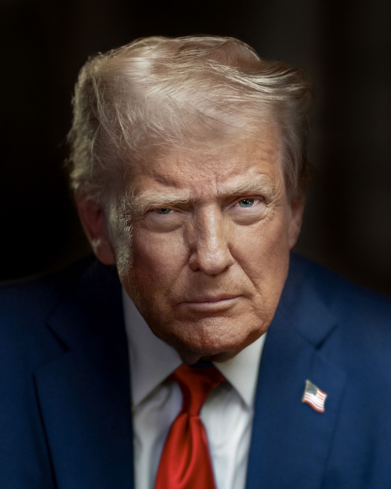 Retrato oficial do presidente dos Estados Unidos, Donald Trump