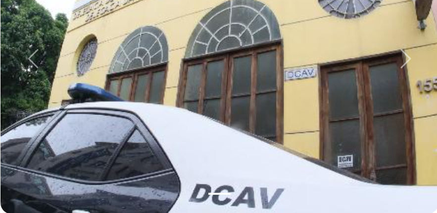 Fachada da Delegacia da Criança e do Adolescente Vítima (DCAV), da Polícia Civil do Rio