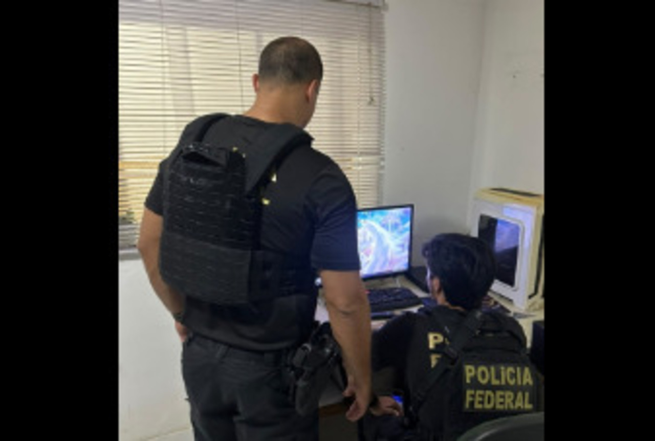 Material apreendido pela Polícia Federal na Operação Palimpsesto